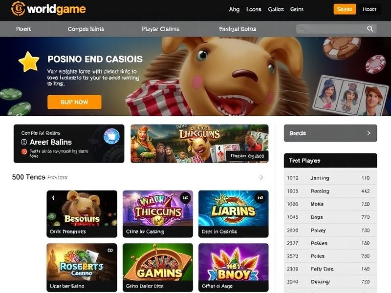 Welcome to World Game, the ultimate destination for real-money gambling games and casino experiences. Explore global casino sites, promotions, and trusted recommendations from industry experts.